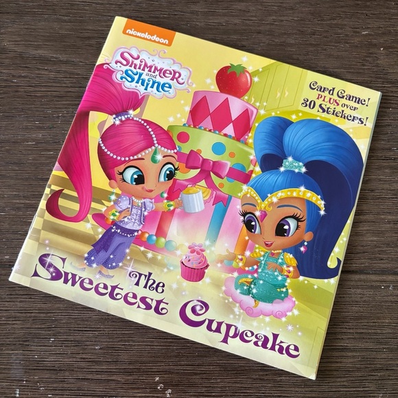 Nickelodeon Shimmer and Shine The Sweetest Cupcake paperback book - Picture 1 of 3